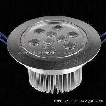 9W High-power LED Downlight with 110-220V AC Voltage